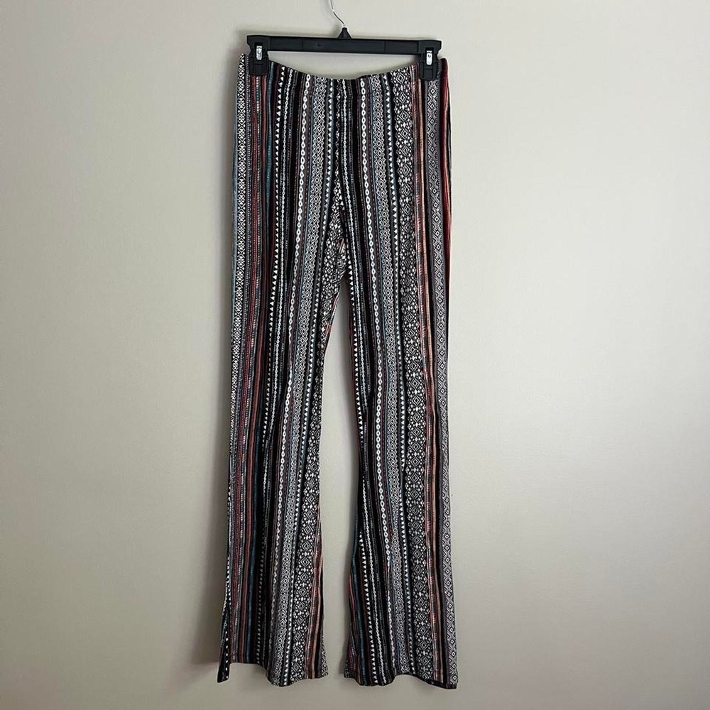 Forever 21 Multicolored Hippie Flare Retro Pants Size M